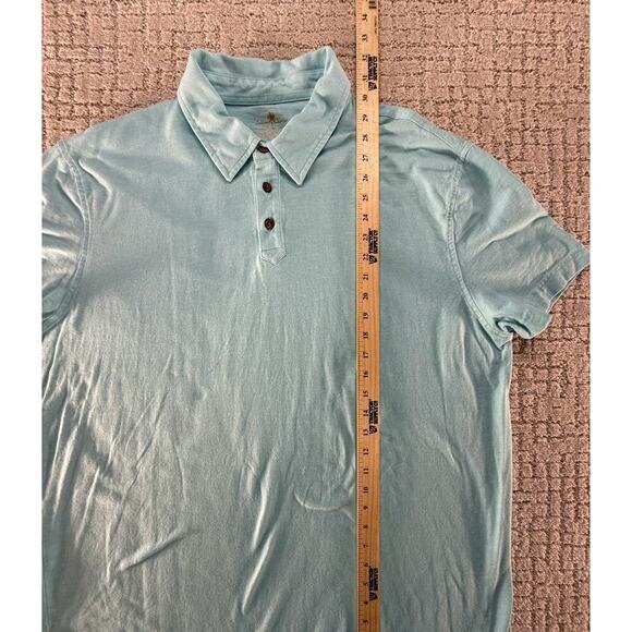 Island Shores Men's Aqua/Seafoam Green Polo Shirt XXL - Picture 3 of 6
